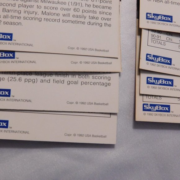 USA Basketball Collectors Cards SkyBox 1992 - Picture 5 of 5